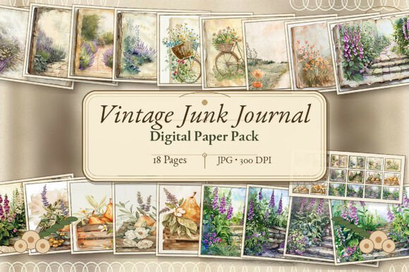 Download Grunge &amp; Vintage Paper Collection - Vintage paper Collection