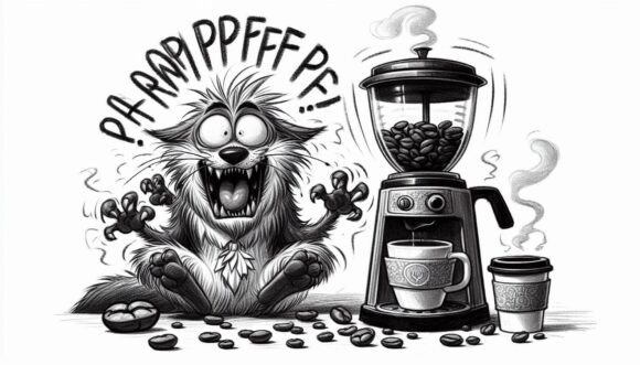 Download Furry Panic Coffee Lover Sketch – Charco - Coffee lover Collection
